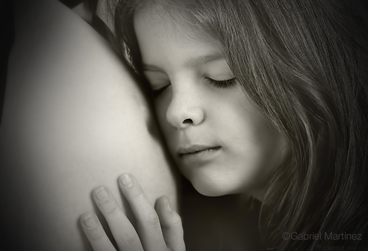 portrait enfant maman studio